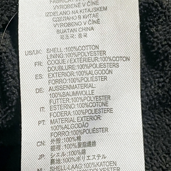 Men's *Black FOX Racing Hoodie Jean Jacket (size M) - Picture 7 of 9